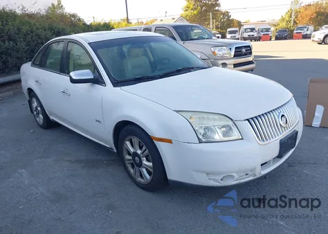 2008 Mercury Sable Premier из США, поврежденный, VIN 1MEHM42W08G614807